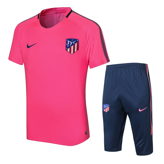 Chandal del Atletico Madrid Manga Corta 17-18 Rosa - Haga un click en la imagen para cerrar